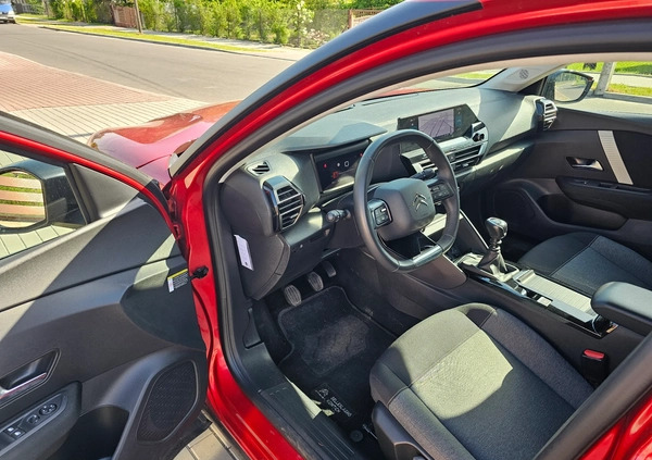 Citroen C4 cena 57900 przebieg: 52000, rok produkcji 2022 z Uniejów małe 92